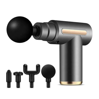 Professional Deep Tissue Massage Gun Blueidea BLD-720 - 4 Heads, Adjustable Multi Speed Massager