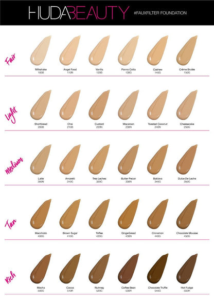 HUDA BEAUTY FauxFilter Foundation
